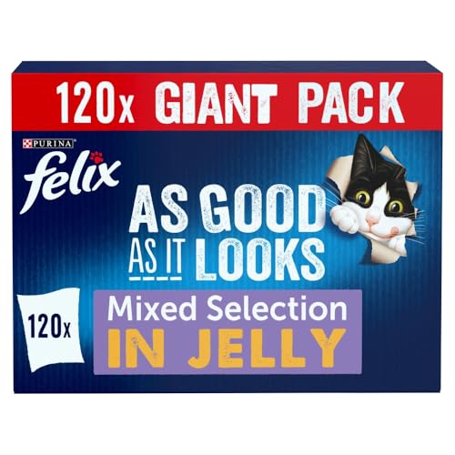 Felix As Good As It Looks Meat And Fish Cat Food 120X100g