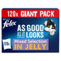 Felix As Good As It Looks Meat And Fish Cat Food 120X100g