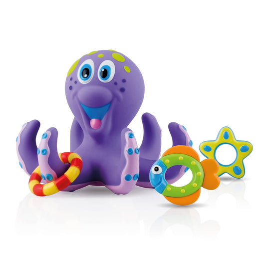 Nuby Octopus Floating Bath, 1 Count ( Pack of 1)