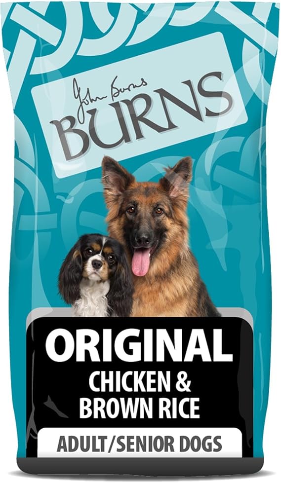 Burns Pet Nutrition Hypoallergenic Complete Dry Dog Food Adult and Senior Dog Original Chicken and Brown Rice 2 kg