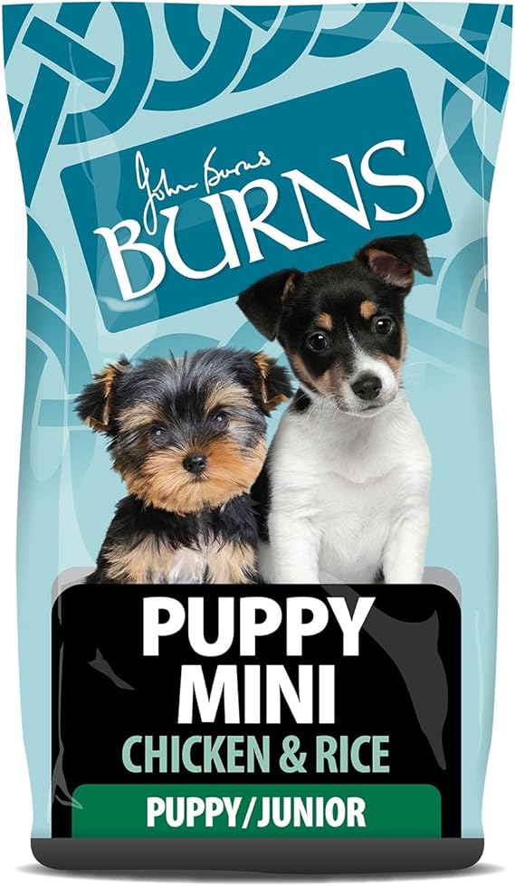 Burns Pet Nutrition Hypoallergenic Complete Dry Dog Food Puppy Mini Chicken and Rice 6 kg (Copy)