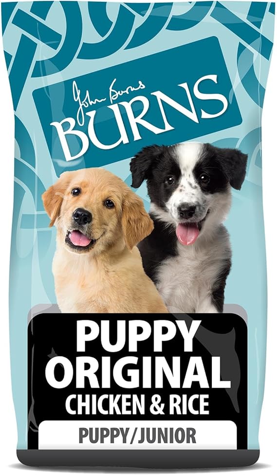 Burns Pet Nutrition Hypoallergenic Complete Dry Dog Food Puppy Original Chicken and Rice 12 kg