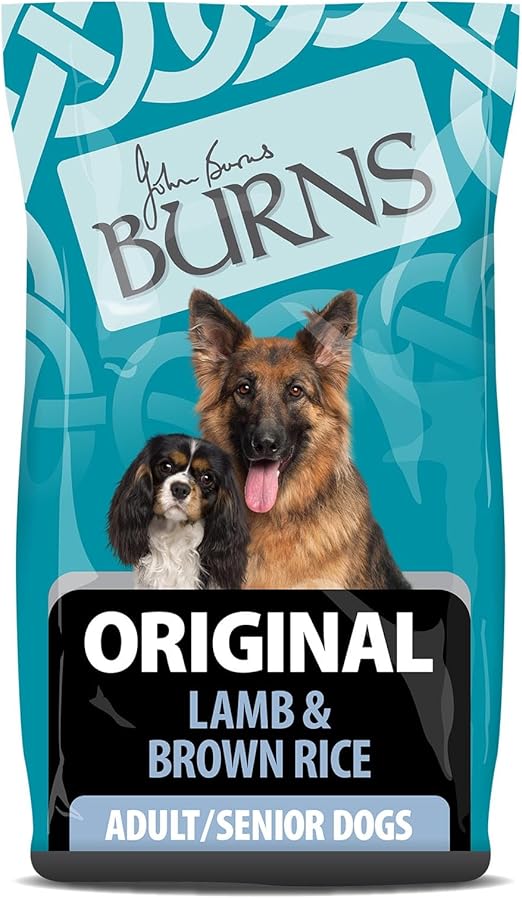 Burns Pet Nutrition Hypoallergenic Complete Dry Dog Food Adult and Senior Dog Original Lamb and Brown Rice 6 kg