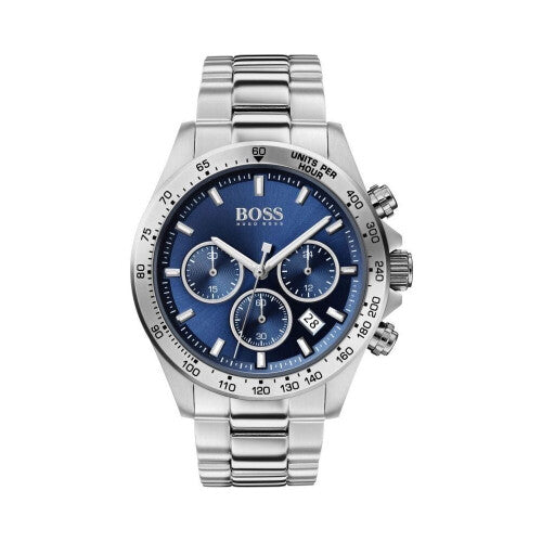 Hugo Boss Men&#039;s Hero Sport Lux Watch | Blue & Silver | HB1513755
